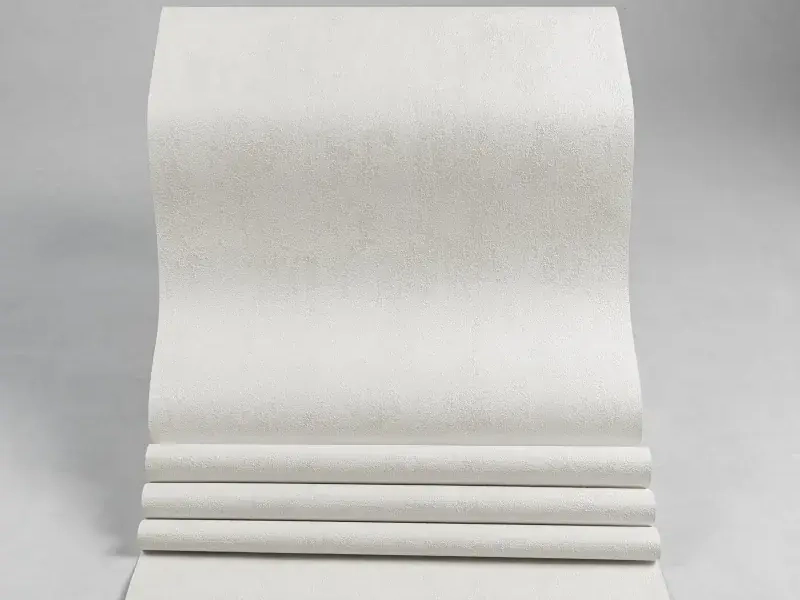 کاغذ دیواری ساده کرم کد 902c-1