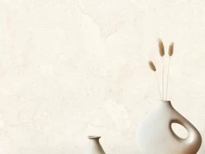 کاغذ دیواری ساده طرح پتینه کرم کد 907c