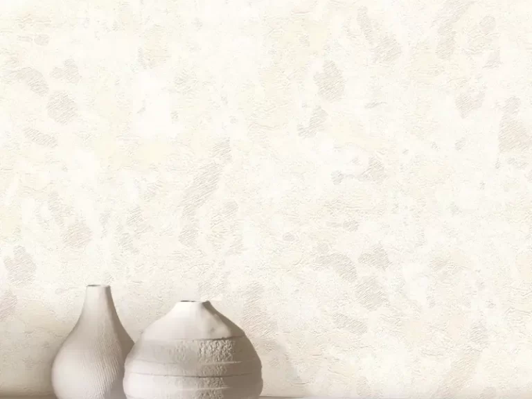 کاغذ دیواری ساده طرح پتینه کرم کد 909c