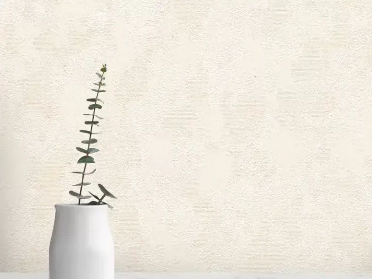 کاغذ دیواری ساده طرح پتینه کرم کد 911c