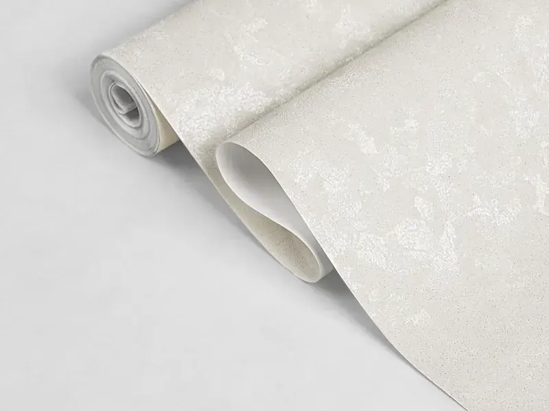 کاغذ دیواری ساده کرم کد 915c-6
