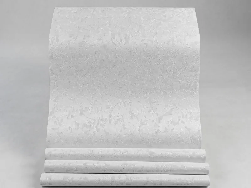 کاغذ دیواری ساده طوسی کد 916g-1