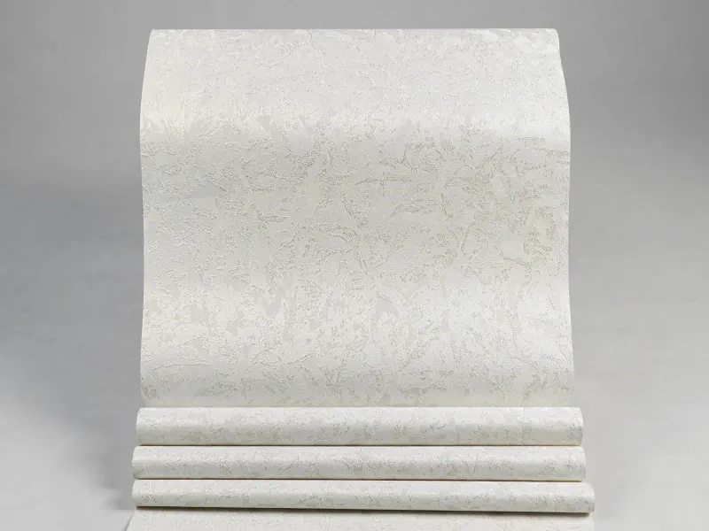 کاغذ دیواری ساده کرم کد 917c-1