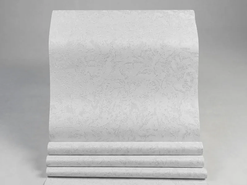 کاغذ دیواری ساده طوسی کد 917g-1