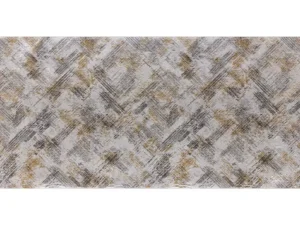 کاغذ دیواری طرح هندسی پتینه طوسی کد mppt04-1