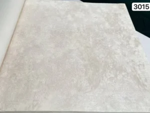 کاغذ دیواری ساده طرح پتینه کرم کد p3015