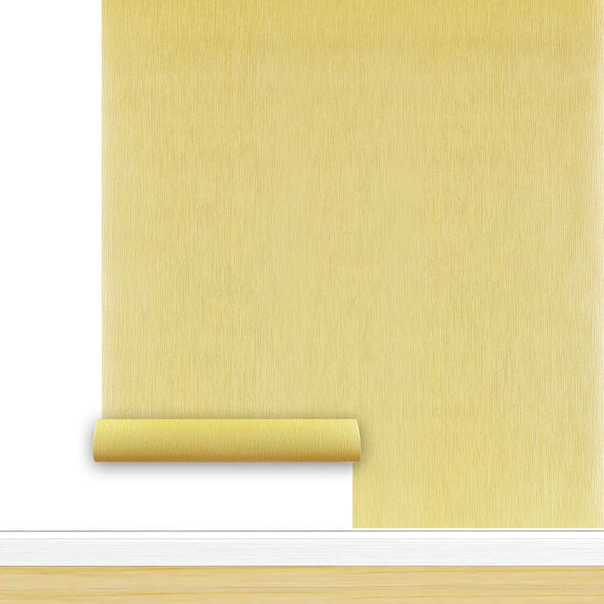 کاغذ دیواری ساده زرد لیمویی کد mp5302-3